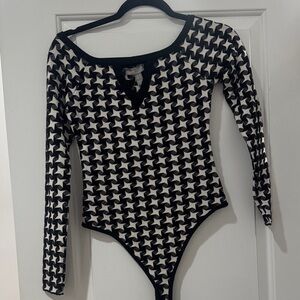 ASOS Monochrome Patterned Bodysuit